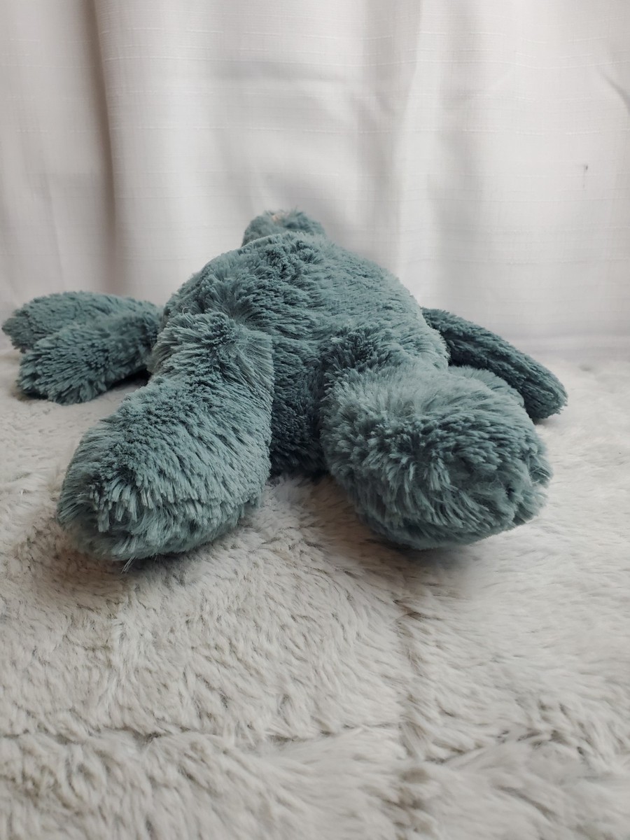 Retired HTF Jellycat Bashful Forest Green Bunny Medium Stuffed Toy