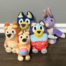 Bluey Family Plush Toy Set 5 Characters