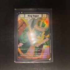 Neopets Battledome TCG The Void Within - King Hagan Alternate Art Foil Rare