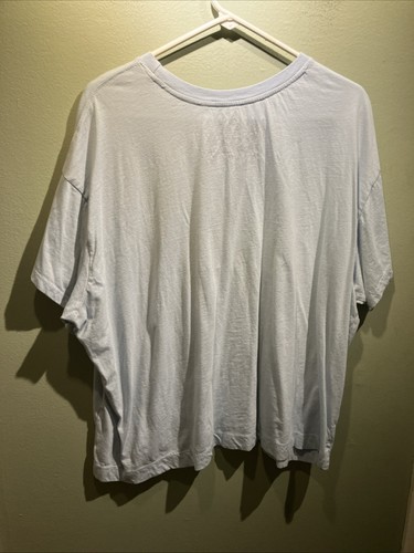 Disney Shirt Damen 2x hellblau Tinkerbell Grafik Rundhals Kurzarm Erwachsene - Bild 5 von 7