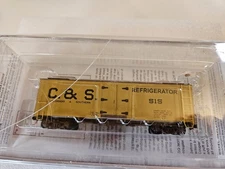 Model RailRoad Micro-Trains Line Colorado & Southern Refrigerator Car #515 HOn3