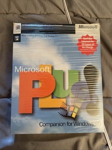 ☆Microsoft Plus! for Windows95 パワーアップキット マイクロソフト 