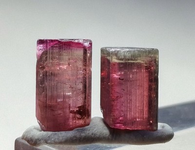Naturel Top Quality Pair Tourmaline Crystal From Afg