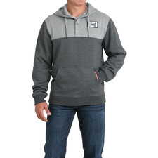 Cinch Men's Charcoal Pullover Hoodie MWK1917002