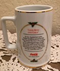 Vintage Set of 2 Original Coca Cola Santa Collectors Mugs Winter Cozy Holiday — photo 8