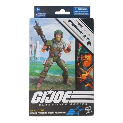 G.I. Joe Classified Series 71 Craig Rock N Roll McConnel Hasbro Action Figure 20 - Photo 1/4