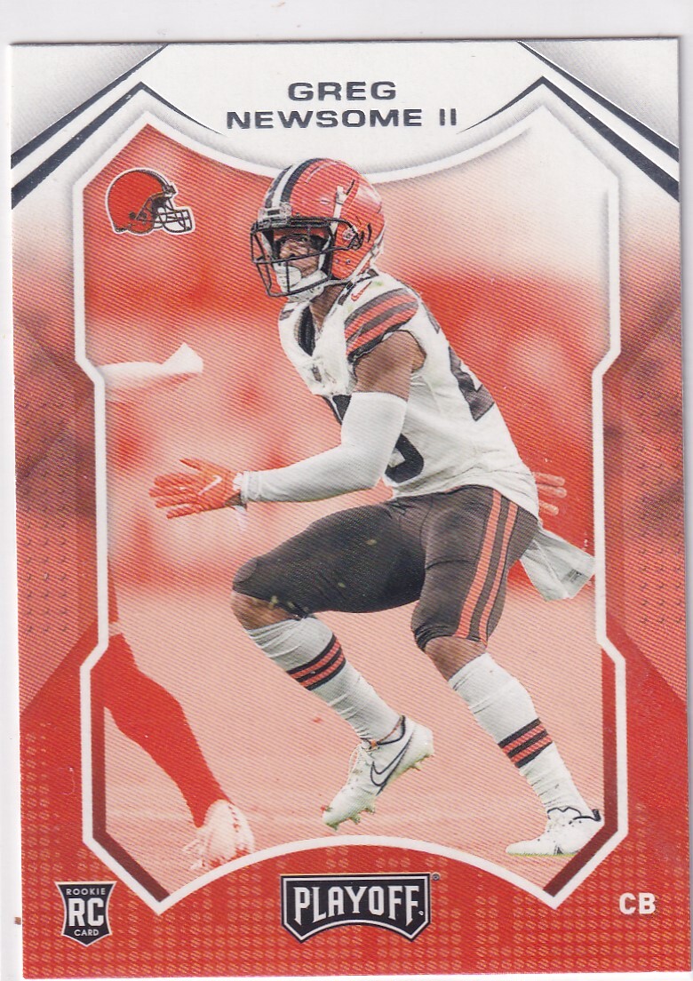 Greg Newsome II Panini Playoff #251 Base