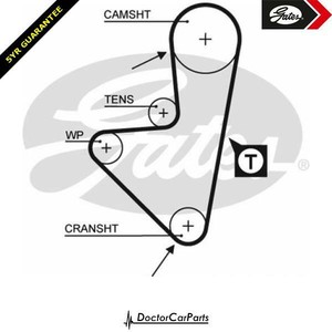 Cam Timing Belt For Peugeot 206 98 07 Choice1 2 1 1 Petrol Hfx Hfz Tu1jp 60 Ebay