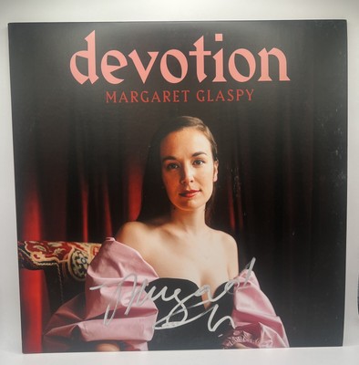 MARGARET GLASPY SIGNED DEVOTION VINYL LP - BECKETT COA