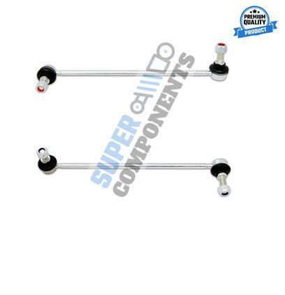 PARA HYUNDAI GETZ 2002-2009 PAR DELANTERO ESTABILIZADOR BARRA ANTIVUELCO ESLABÓN CAÍDA X 2 - Imagen 1 de 10