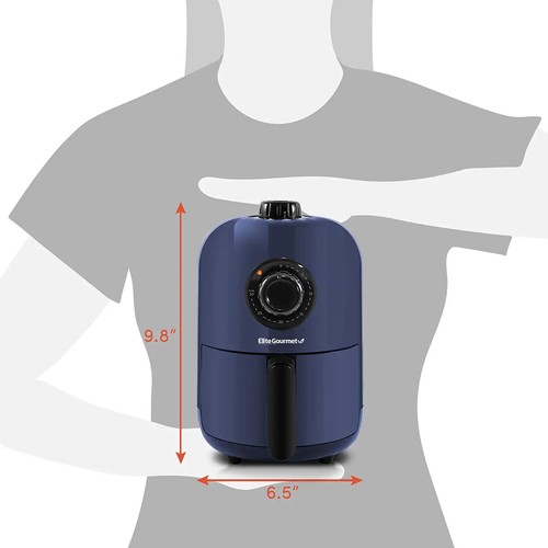 Elite Gourmet EAF1121 Personal 1.1 Qt. Compact Space Hot Air Fryer - Picture 7 of 11