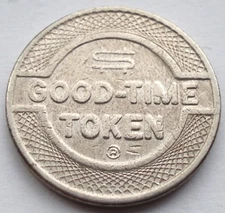 US, FUN FOR ALL GOOD-TIME Arcade Token 22.8mm 5.4g CuNi II4.1