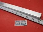 3/4" X 3/4" ALUMINUM 6061 SQUARE FLAT BAR 12" long T6511 Extruded Mill Stock New