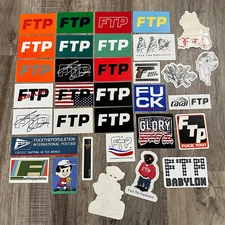 FTP F*ckThePopulation Logo Sticker - Rare