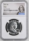1963 Franklin Half Dollar 50C NGC PF66