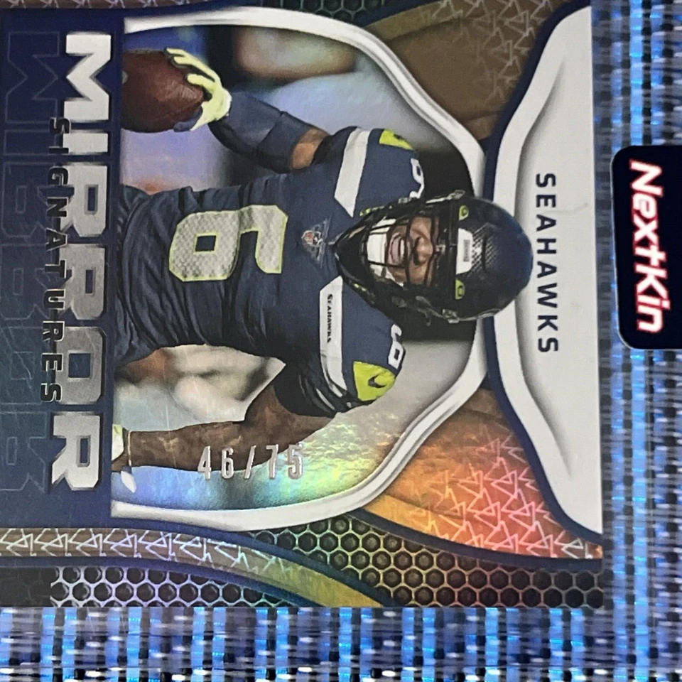 2022 Panini Certified Quandre Diggs MS Auto Bronze SSP INSERT LOW POP /75 MSQD.. - Image 2 of 3