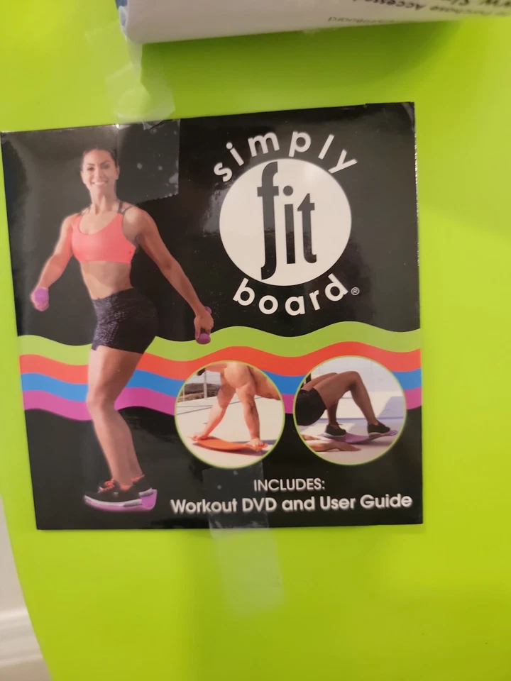 Tabla Simply Fit The Workout Balance Board with a Twist, USADA, Verde, + DVD Foto 4 de 4