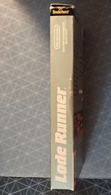 Lode Runner NES (Nintendo Entertainment System, 1987) [[ Cartridge and Box ]]