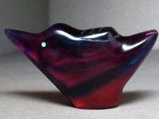 ZUNI FETISH F-4891 BOWLERITE SONGBIRD BY DAPHNE QUAM