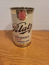 (VTG) 1940s blatz beer 12oz flat top can Milwaukee 