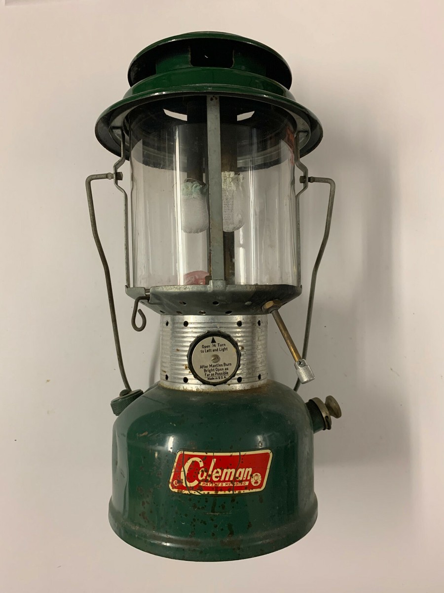 Vintage 1969 Coleman 220F Double Mantle Liquid Fuel Camping Large