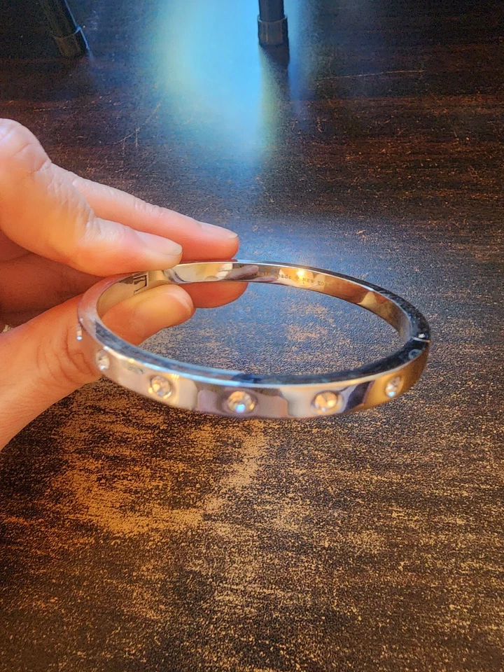 Brazalete Brazalete Kate Spade Set en Piedra Esmalte Piedra Bisagras WBRUB746704 Foto 4 de 4