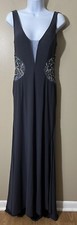 Jovani Sequin Beaded Dress Formal Gown Woman Size 6 Never Worn READ