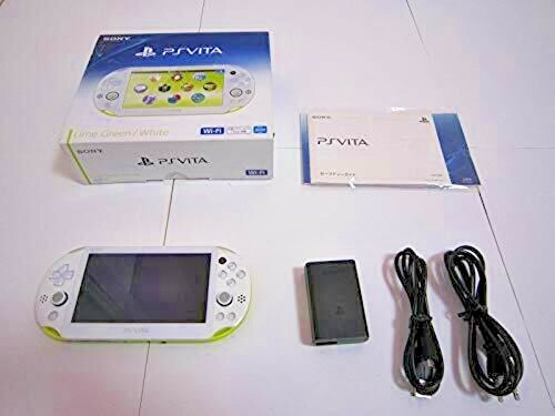 PlayStation PS Vita Wi-Fi Konsole Limettengrün / Weiß PCH-2000ZA13 aus Japan - Bild 1 von 5