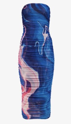 FARAI LONDON HERA TUBE MARBLE DRESS **$120 RETAIL** | eBay