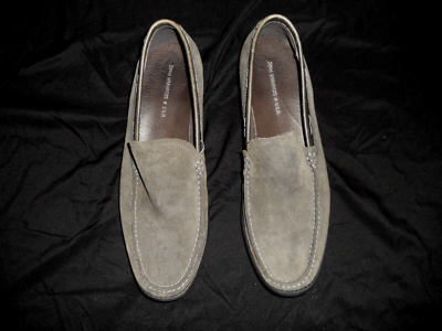 JOHN VARVATOS Slip Ons Suede Leather Formal Shoe Mens Sz  display picture 3
