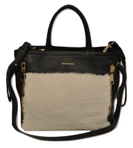 Via Repubblica Italy Genuine Shearling Leather Handbag Cream Black Nwt 698 Ebay Via Repubblica Italy Genuine Shearling Leather Handbag Cream Black Nwt 698 Ebay