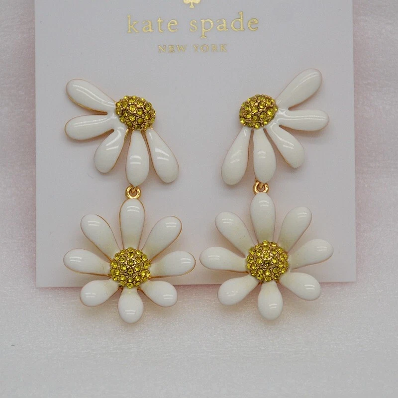 Kate spade flower earrings deals