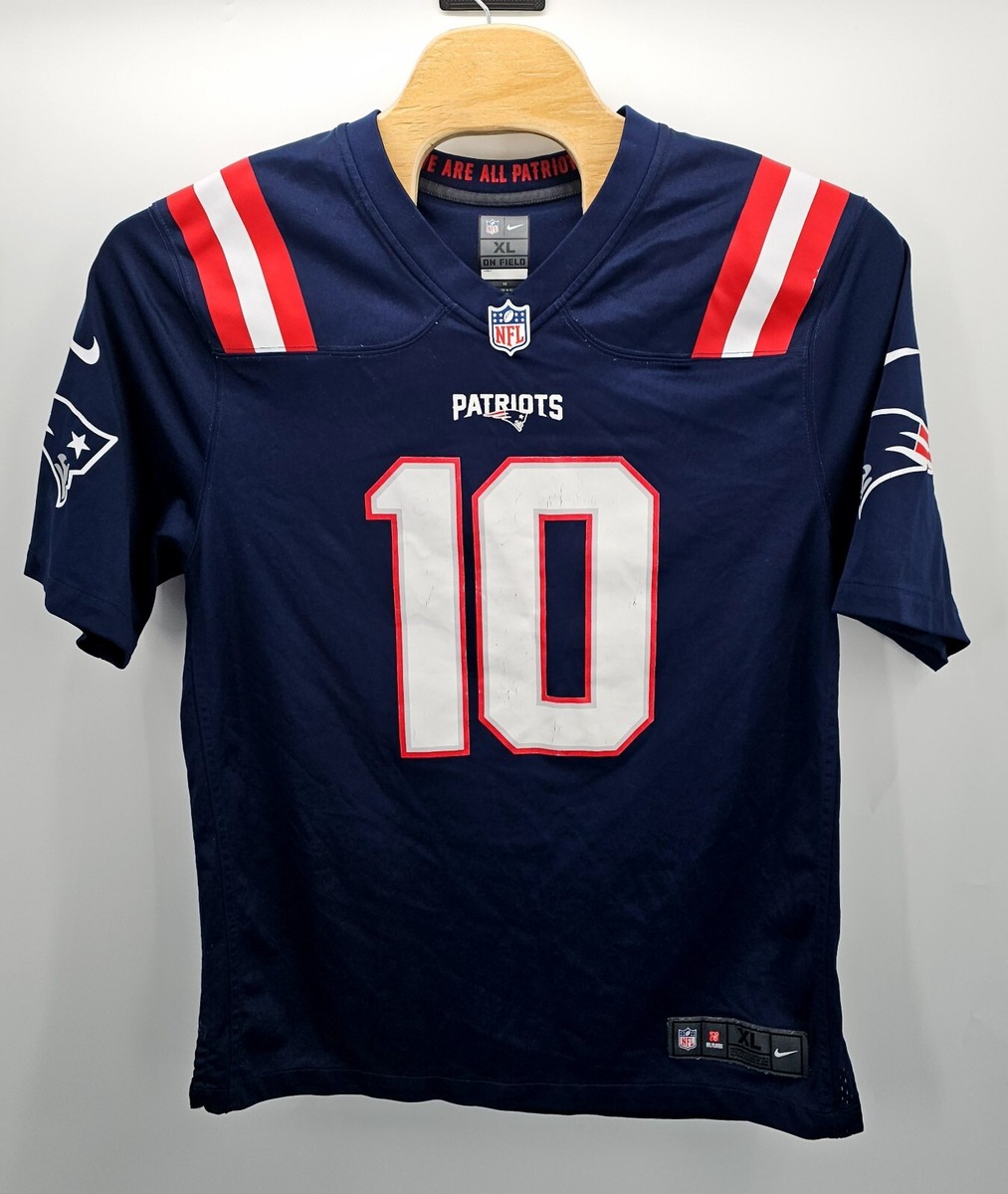 Mac Jones New England Patriots Alternate Jersey 2016 Design New