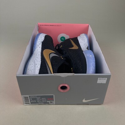 Nike LeBron 20 XX Black Metallic Gold DJ5423-003 Men's Size