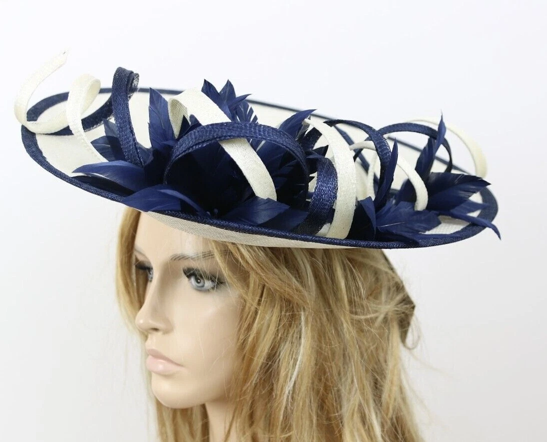 John Charles 26688 Marine M re de la Mari e Habill Mariage Chapeau Bibi