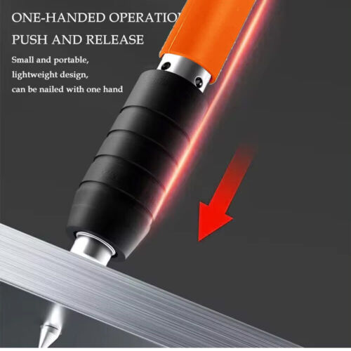 Powerful Concrete Nail Gun Air Nailer Nail Wall Fastening Tool w/ 100 Round Nail - Picture 5 of 19