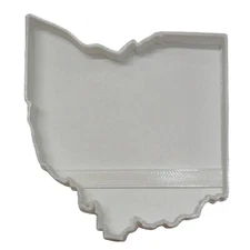 OHIO STATE OUTLINE BUCKEYE COOKIE CUTTER MADE IN USA PR4706