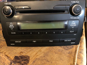 009 2010 2011 Toyota Corolla Satellite Car Radio Stereo Cd Player 86120-02A90 | eBay
