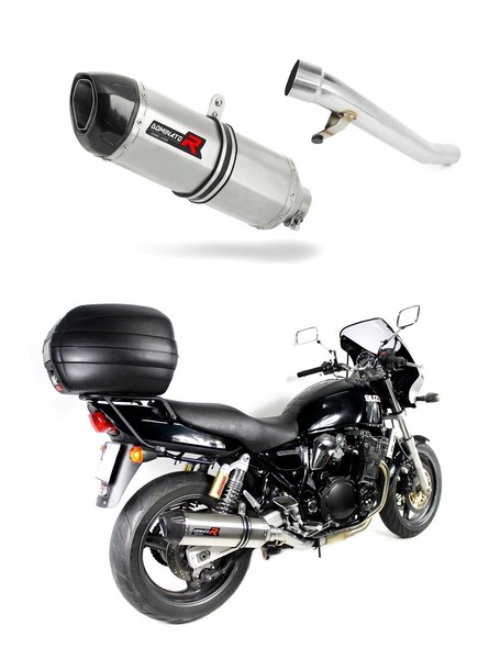 Gsx 750 Inazuma 1997 - 2003 Auspuff SchalldäMpfer HP1 Dominator-image