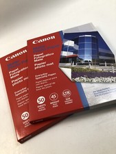 Canon Photo Paper Matte, 8-1/2 x 11, 50 Sheets 2 Packs