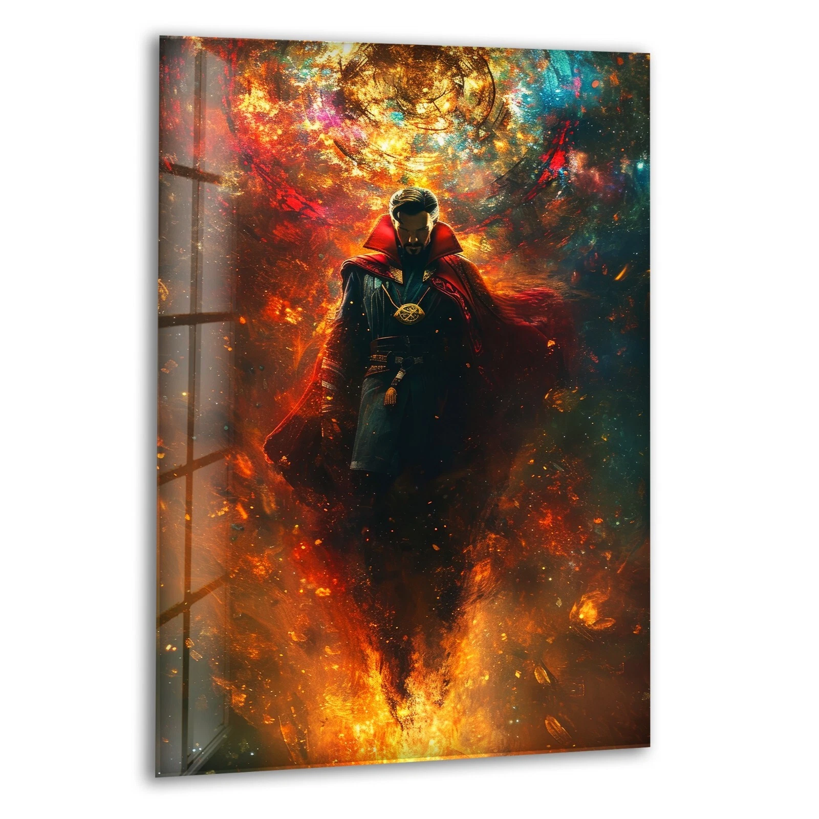 Doctor Steven Strange Marvel Glass Wall Art