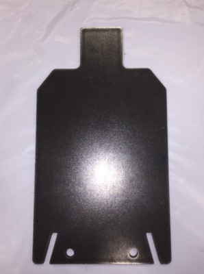 Portable AR500 Steel Shooting Target - IPSC IDPA Gong Base Stand, 1/4" X 7" X 12" For Practice