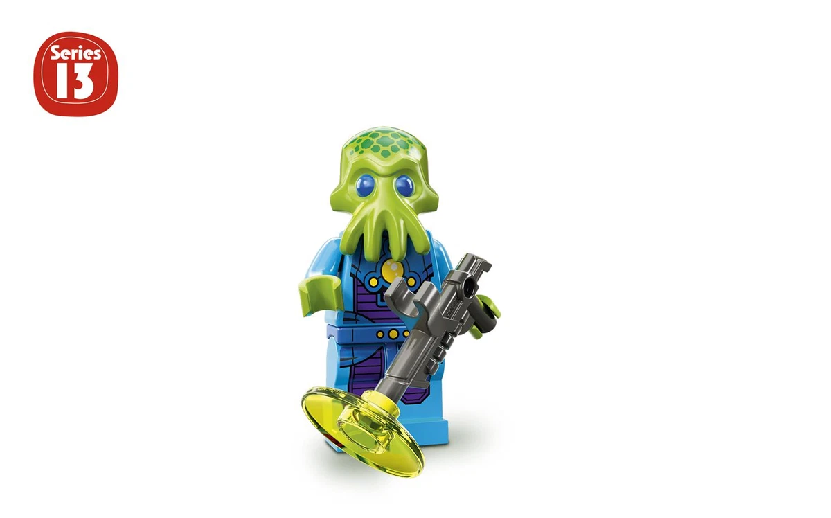 Lego Minifigures Serie 13 71008 Soldato Alieno Alien Trooper Cthulhu 7 16