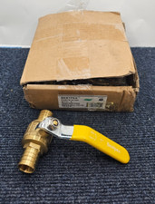 ( QTY 6 ) Bestpex 41184: Brass Ball Valve 1" P x 1" P 804-06LF