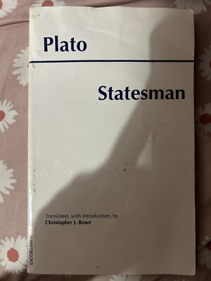 Hackett Classics Ser.: Statesman by Plató (1999, Trade Paperback)