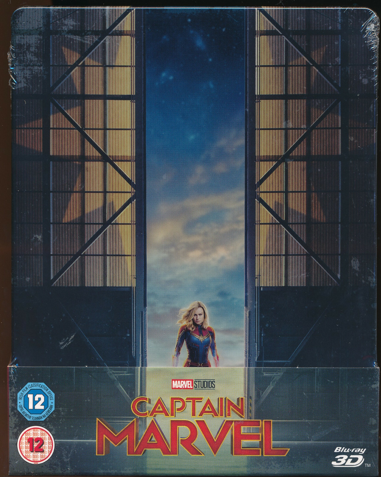 EBOND Captain Marvel Blu-ray 3d + Blu-ray Steelbook D275006