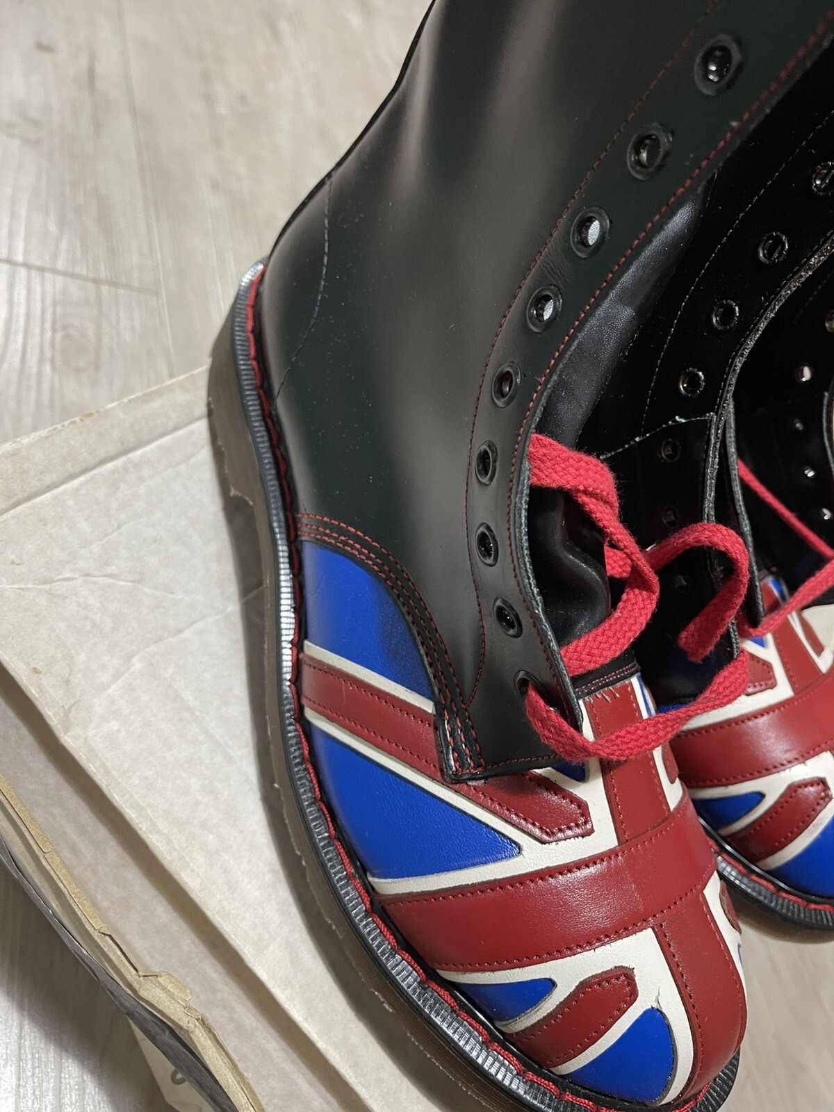 Dr Martens Union Jack Boots Rare image 9