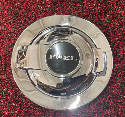 2008-2021 Dodge Challenger OEM Gas Tank Fuel Filler Door Chrome