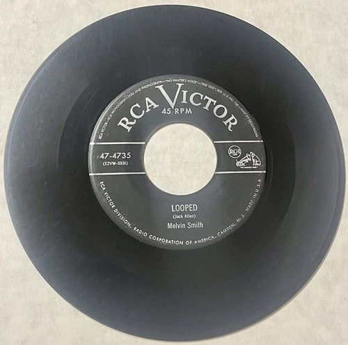 Melvin Smith 1953 R&B 45 Looped / Woman Trainer RCA VICTOR 47-4735 VG- HEAR - Afbeelding 1 van 4