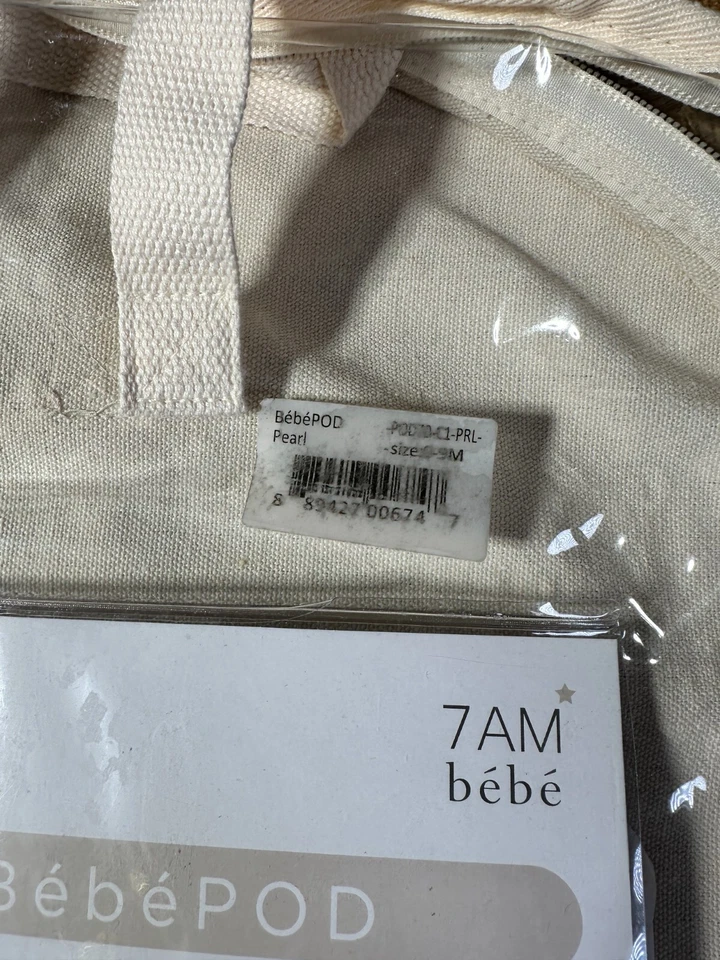 7AM Niño Bebe POD Universal Cochecito Saco Bunting Bag - 0-9 Meses Perla Foto 2 de 4